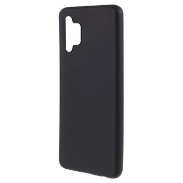 Samsung Galaxy A32 (4G) Anti-Fingeraftryk Mat TPU Cover - Sort