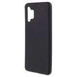Samsung Galaxy A32 (4G) Anti-Fingeraftryk Mat TPU Cover - Sort