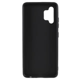 Samsung Galaxy A32 (4G) Anti-Fingeraftryk Mat TPU Cover - Sort