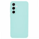 Samsung Galaxy A35 Anti-Fingeraftryk Mat TPU Cover - Cyan