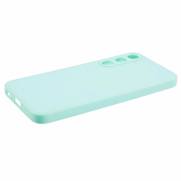 Samsung Galaxy A35 Anti-Fingeraftryk Mat TPU Cover - Cyan