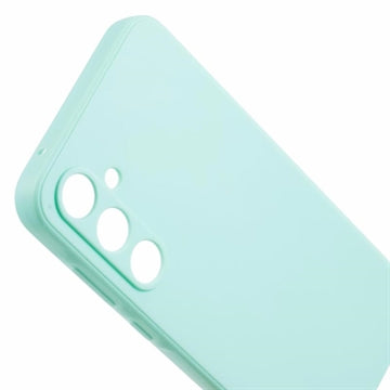 Samsung Galaxy A35 Anti-Fingeraftryk Mat TPU Cover - Cyan