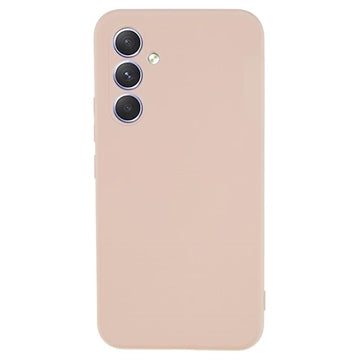 Samsung Galaxy A54 5G Anti-Fingeraftryk Mat TPU Cover - Pink