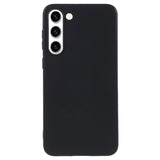 Samsung Galaxy S23 5G Anti-Fingeraftryk Mat TPU Cover - Sort