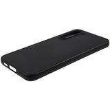 Samsung Galaxy S23 5G Anti-Fingeraftryk Mat TPU Cover - Sort