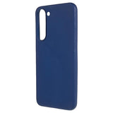 Samsung Galaxy S23 5G Anti-Fingeraftryk Mat TPU Cover - Blå