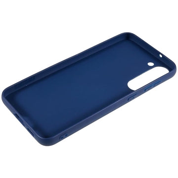 Samsung Galaxy S23 5G Anti-Fingeraftryk Mat TPU Cover - Blå
