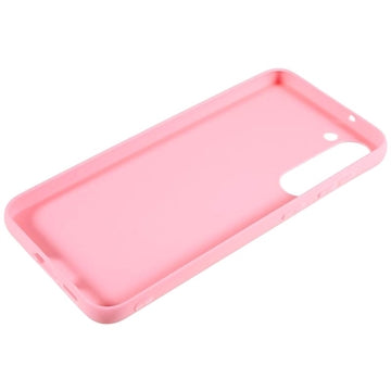 Samsung Galaxy S23 5G Anti-Fingeraftryk Mat TPU Cover - Pink