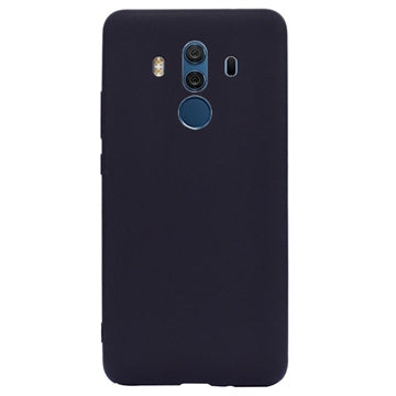 Anti-Fingeraftryk Mat Huawei Mate 10 Pro TPU Cover - Sort