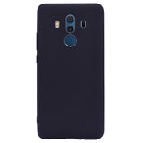 Anti-Fingeraftryk Mat Huawei Mate 10 Pro TPU Cover - Sort