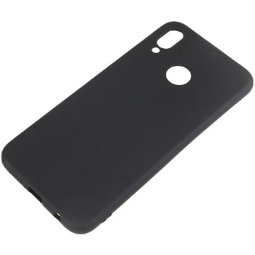 Anti-Fingeraftryk Mat Huawei P20 Lite TPU Cover - Sort