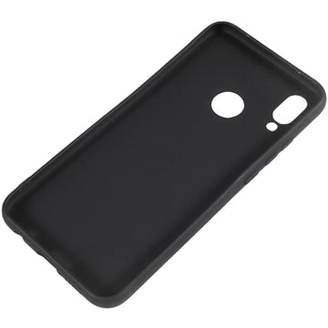 Anti-Fingeraftryk Mat Huawei P20 Lite TPU Cover - Sort
