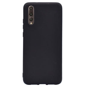 Anti-Fingeraftryk Mat Huawei P20 Pro TPU Cover - Sort