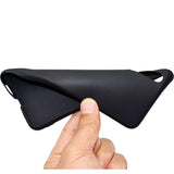 Anti-Fingeraftryk Mat Huawei P20 Pro TPU Cover - Sort