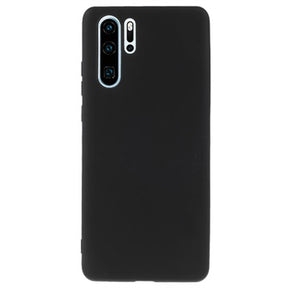 Huawei P30 Pro Anti-Fingeraftryk Mat TPU Cover - Sort