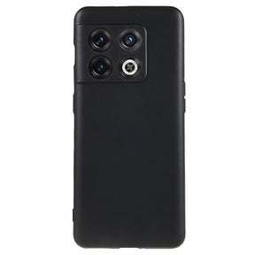 Anti-Fingeraftryk Mat OnePlus 10 Pro TPU Cover - Sort