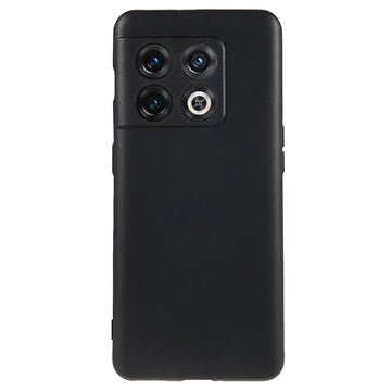 Anti-Fingeraftryk Mat OnePlus 10 Pro TPU Cover - Sort