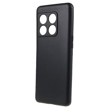 Anti-Fingeraftryk Mat OnePlus 10 Pro TPU Cover - Sort