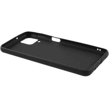 Anti-Fingeraftryk Mat Samsung Galaxy A12 TPU Cover - Sort