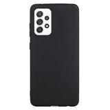 Anti-Fingeraftryk Mat Samsung Galaxy A33 5G TPU Cover - Sort