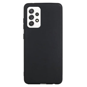 Anti-Fingeraftryk Mat Samsung Galaxy A33 5G TPU Cover - Sort