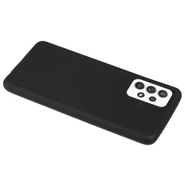 Anti-Fingeraftryk Mat Samsung Galaxy A33 5G TPU Cover - Sort