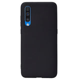Anti-Fingeraftryk Mat Samsung Galaxy A50 TPU Cover - Sort