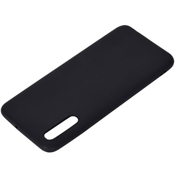 Anti-Fingeraftryk Mat Samsung Galaxy A50 TPU Cover - Sort