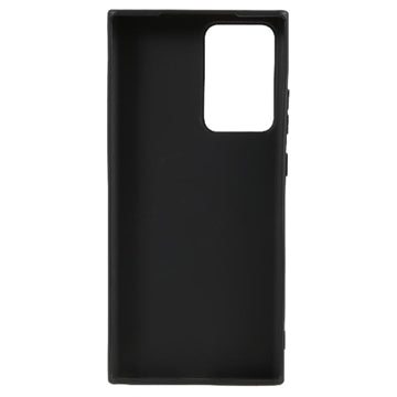 Anti-Fingeraftryk Mat Samsung Galaxy Note20 Ultra TPU Cover - Sort