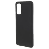Anti-Fingeraftryk Mat Samsung Galaxy S20 TPU Cover - Sort