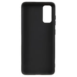 Anti-Fingeraftryk Mat Samsung Galaxy S20 TPU Cover - Sort