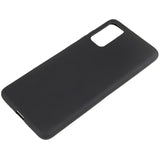 Anti-Fingeraftryk Mat Samsung Galaxy S20 TPU Cover - Sort