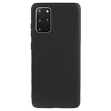 Anti-Fingeraftryk Mat Samsung Galaxy S20+ TPU Cover - Sort