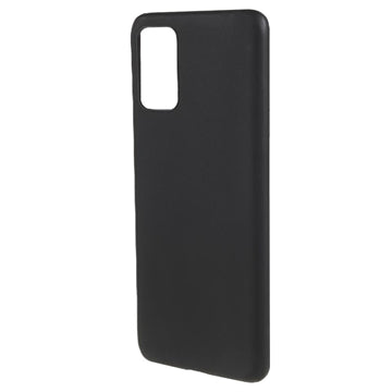 Anti-Fingeraftryk Mat Samsung Galaxy S20+ TPU Cover - Sort