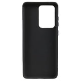 Anti-Fingeraftryk Mat Samsung Galaxy S20 Ultra TPU Cover - Sort