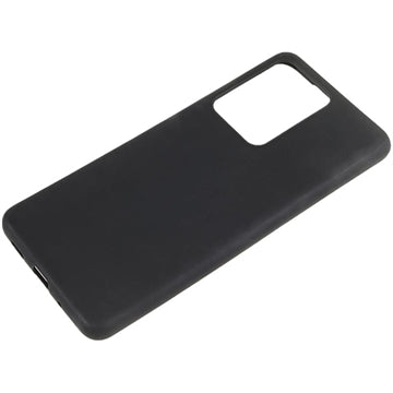 Anti-Fingeraftryk Mat Samsung Galaxy S20 Ultra TPU Cover - Sort
