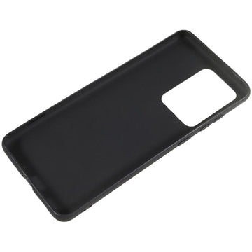 Anti-Fingeraftryk Mat Samsung Galaxy S20 Ultra TPU Cover - Sort