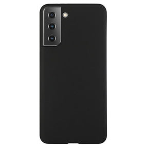 Anti-Fingeraftryk Mat Samsung Galaxy S21 5G TPU Cover - Sort
