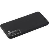 Anti-Fingeraftryk Mat Samsung Galaxy S21 5G TPU Cover - Sort
