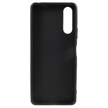 Anti-Fingeraftryk Mat Sony Xperia 10 IV TPU Cover - Sort