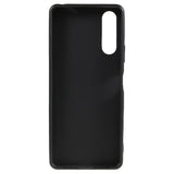 Anti-Fingeraftryk Mat Sony Xperia 10 IV TPU Cover - Sort