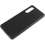 Anti-Fingeraftryk Mat Sony Xperia 10 IV TPU Cover - Sort