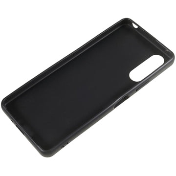 Anti-Fingeraftryk Mat Sony Xperia 10 IV TPU Cover - Sort