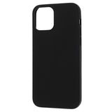 Anti-Fingeraftryk Mat iPhone 12 Mini TPU Cover - Sort