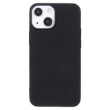 Anti-Fingeraftryk Mat iPhone 13 TPU Cover - Sort