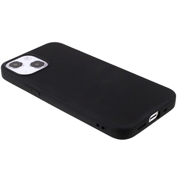 Anti-Fingeraftryk Mat iPhone 13 TPU Cover - Sort