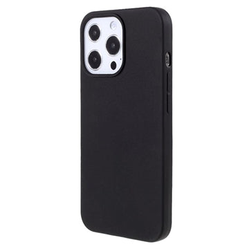 Anti-Fingeraftryk Mat iPhone 13 Pro Max TPU Cover - Sort