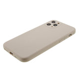 iPhone 11 Pro Anti-Fingeraftryk Mat TPU Cover - Beige