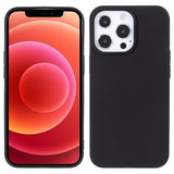 Anti-Fingeraftryk Mat iPhone 13 Pro TPU Cover - Sort