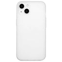 iPhone 15 Plus Anti-Fingeraftryk Mat TPU Cover - Hvid